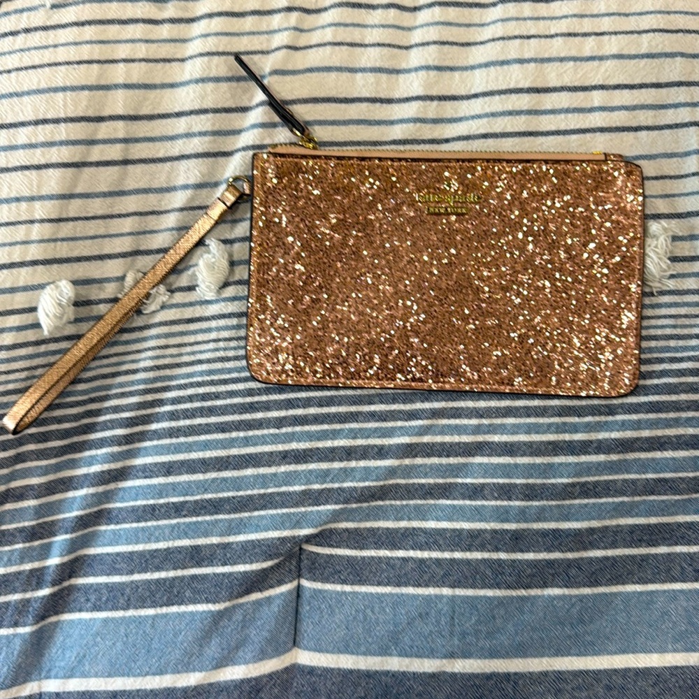Kate Spade Wristlet Rose Gold